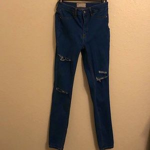 Free People Distressed Jeans